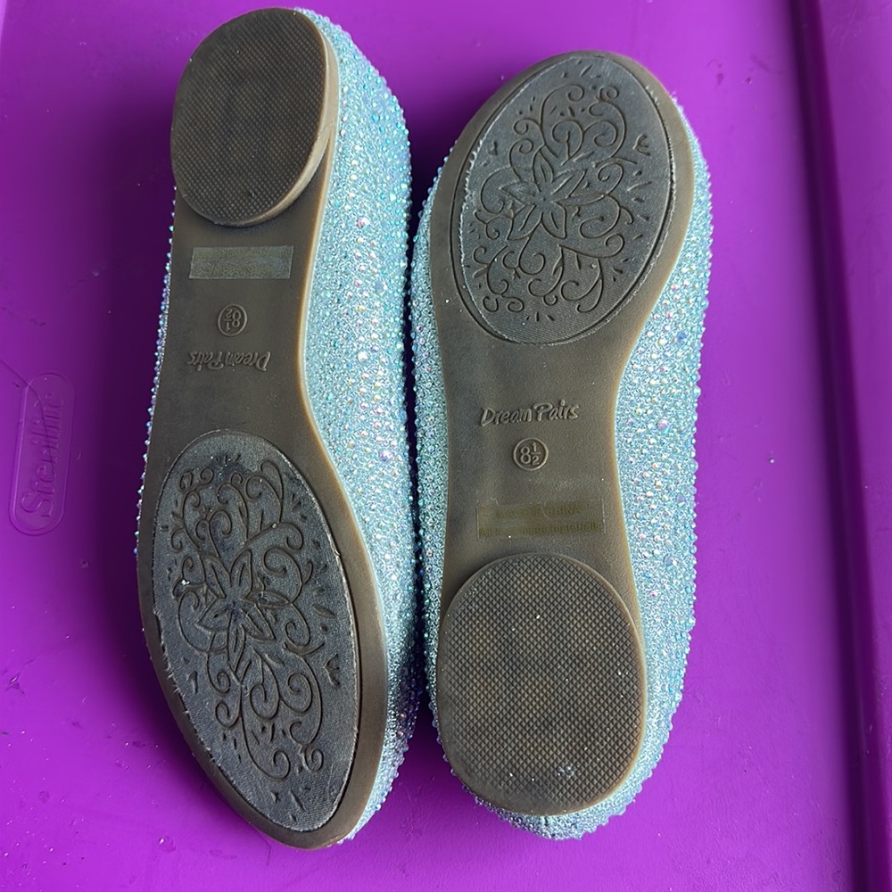 Ballet Rhinestone Flats - Picture 3 of 3